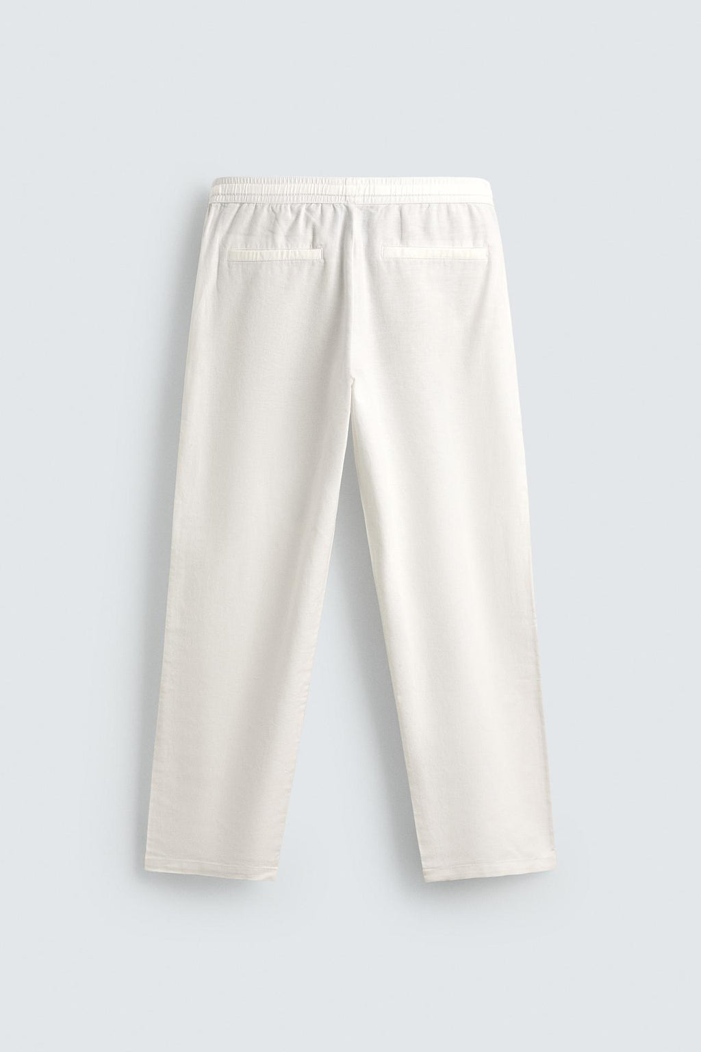 PANTALONI ESTIVI FIT COTONE - LINO