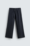 PANTALONI ESTIVI FIT 100% LINO N.005 - BOTTONATO