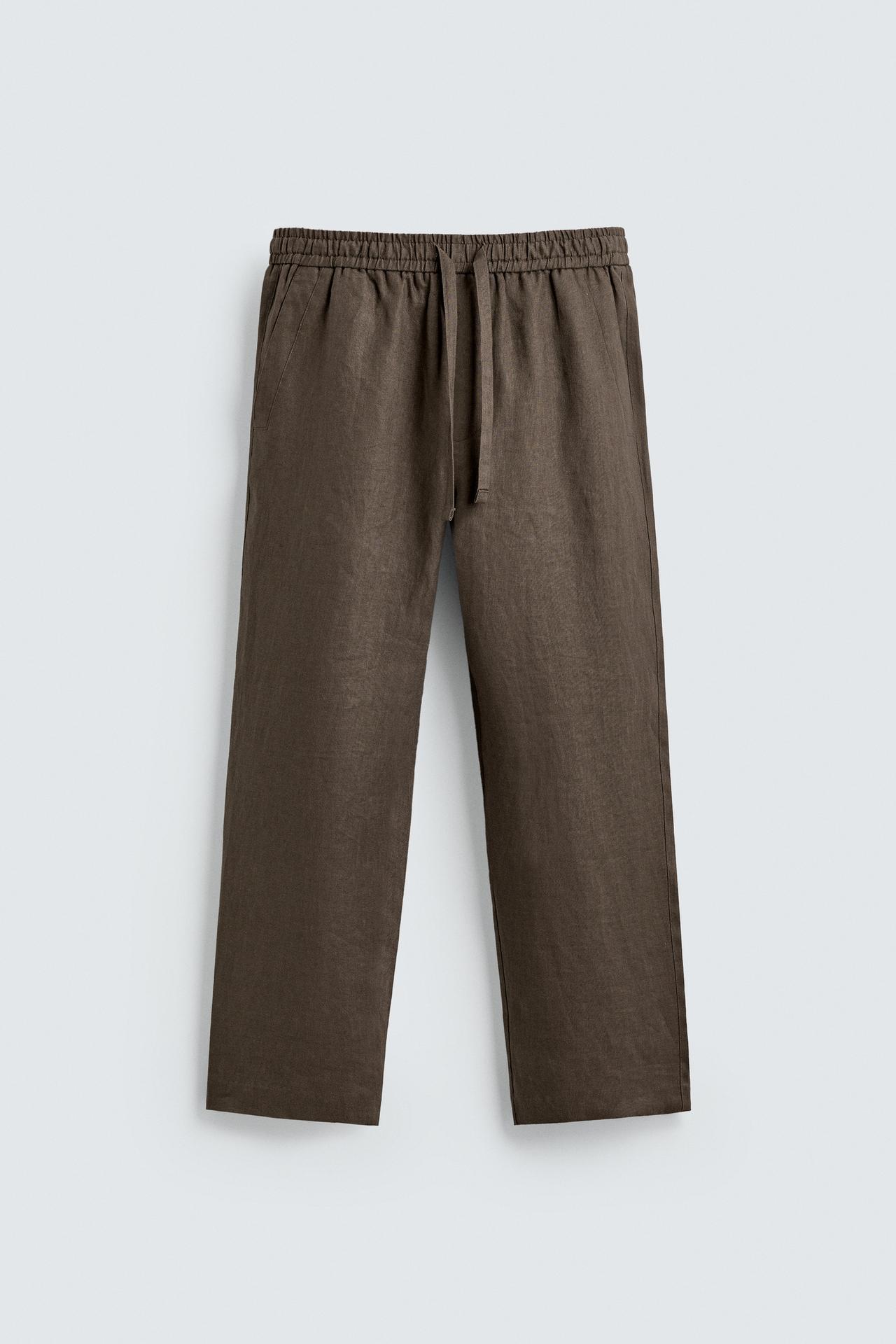 PANTALONI ESTIVI FIT 100% LINO
