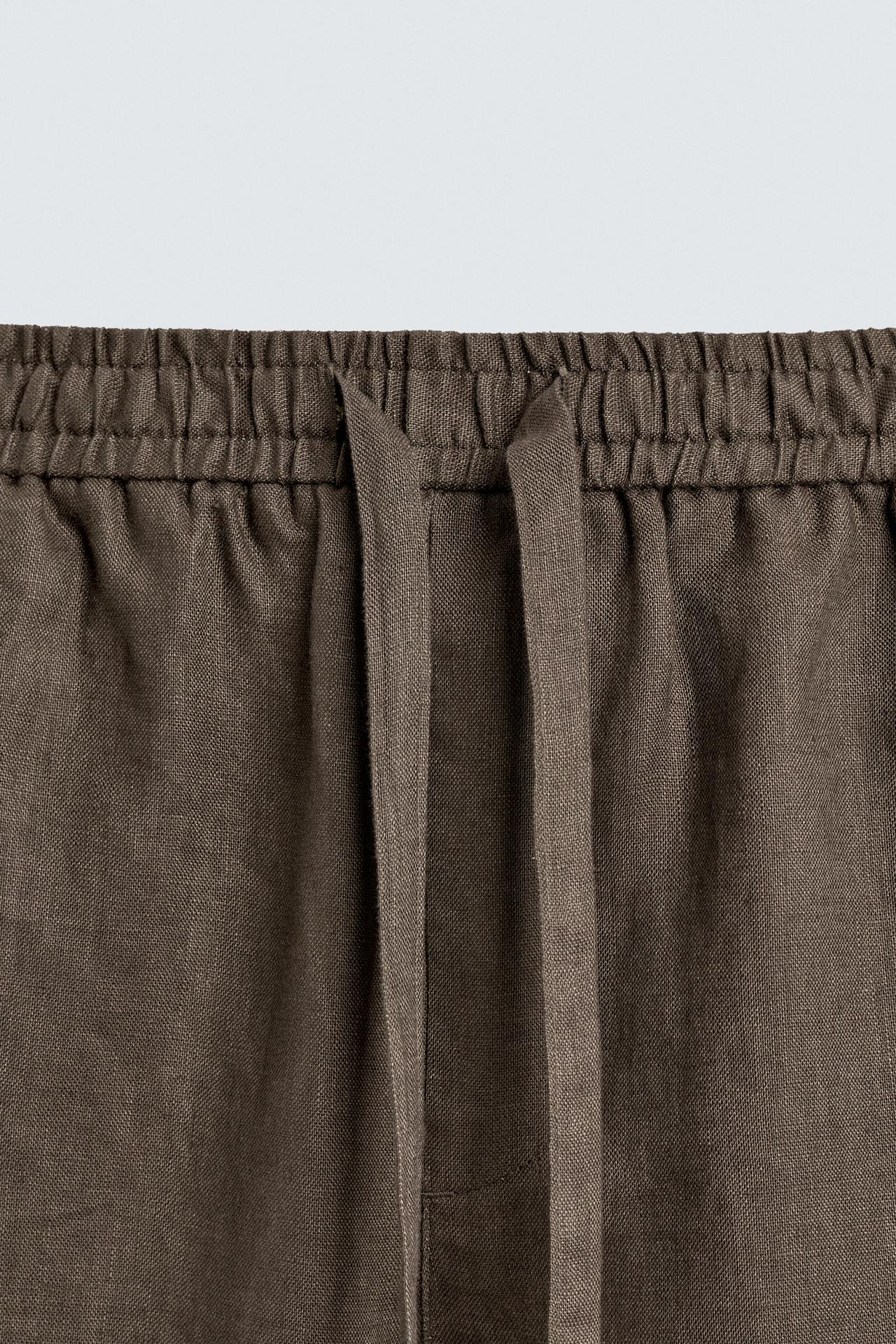 PANTALONI ESTIVI FIT 100% LINO