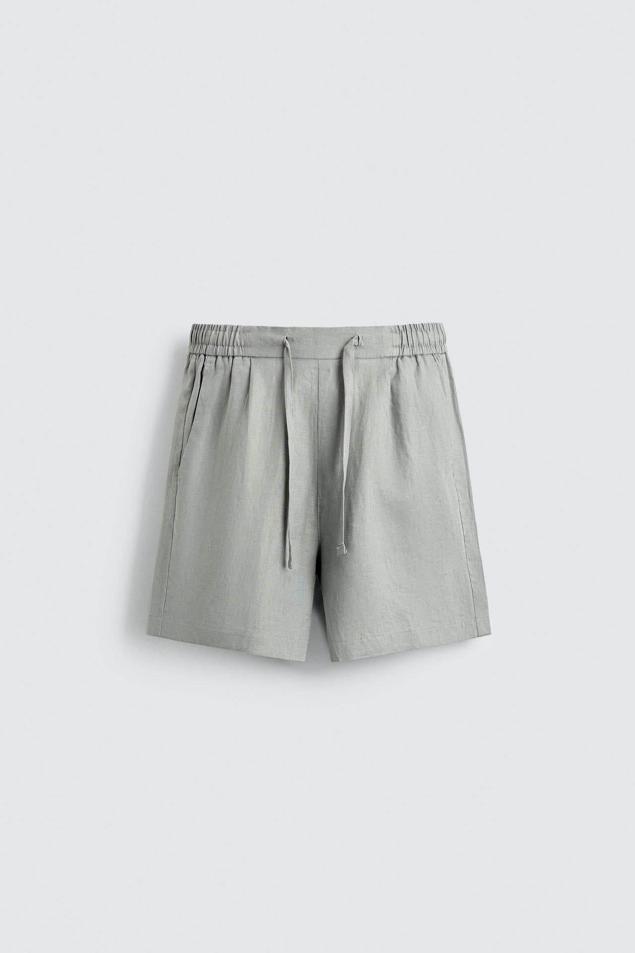 BERMUDA ESTIVA FIT 100% LINO