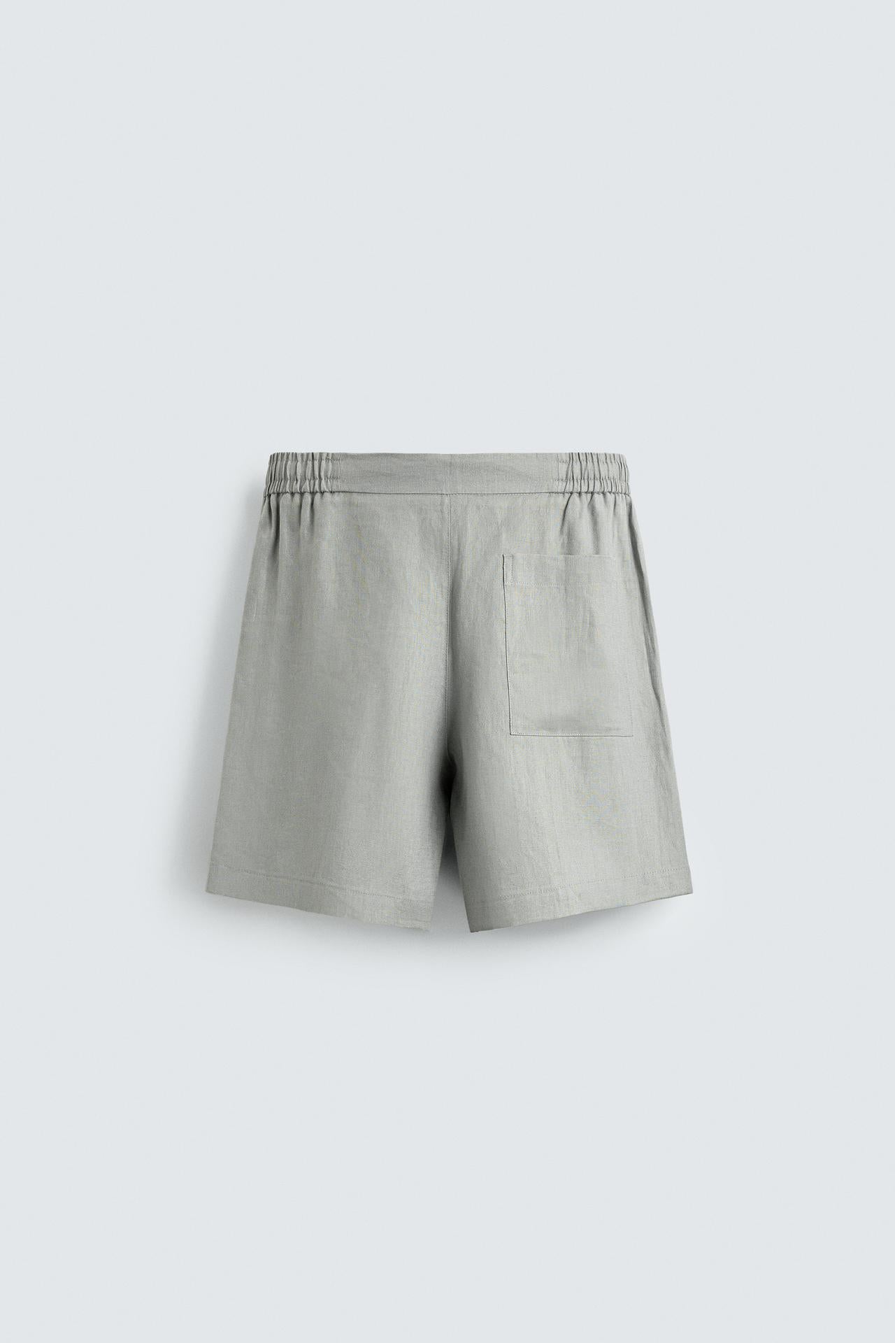 BERMUDA ESTIVA FIT 100% LINO
