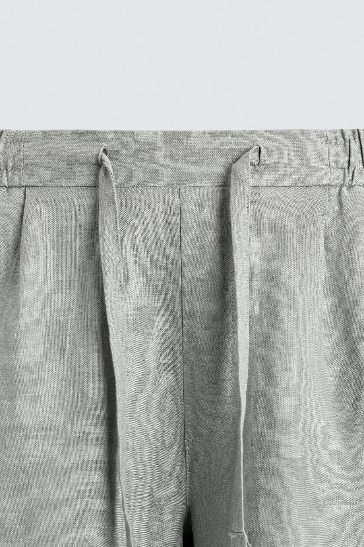 BERMUDA ESTIVA FIT 100% LINO