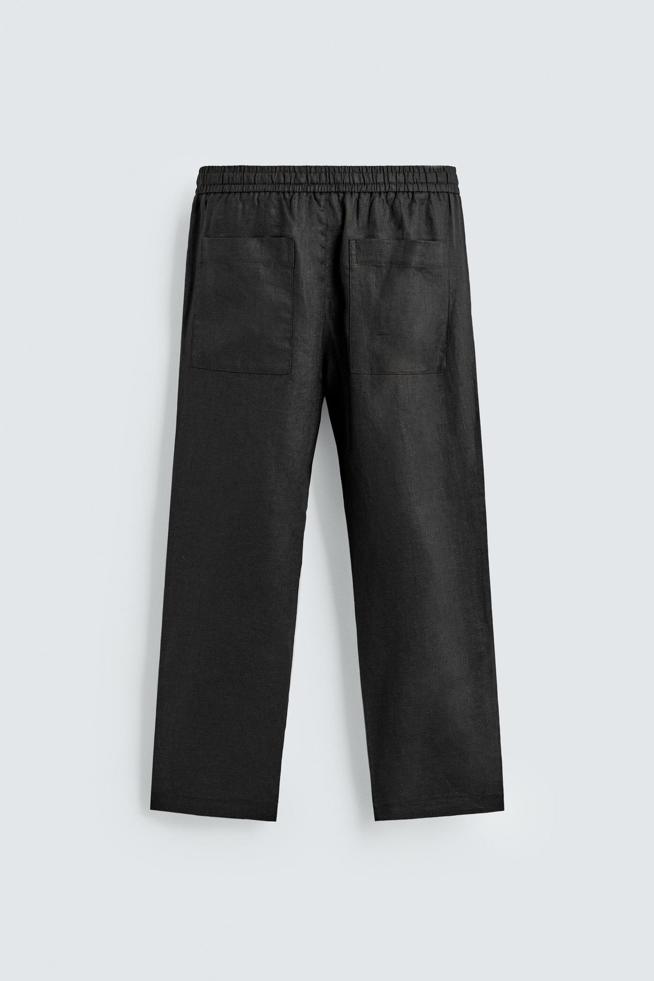 PANTALONI ESTIVI FIT 100% LINO