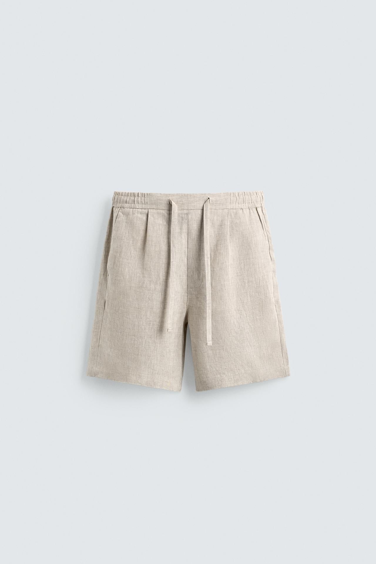 BERMUDA ESTIVA FIT 100% LINO