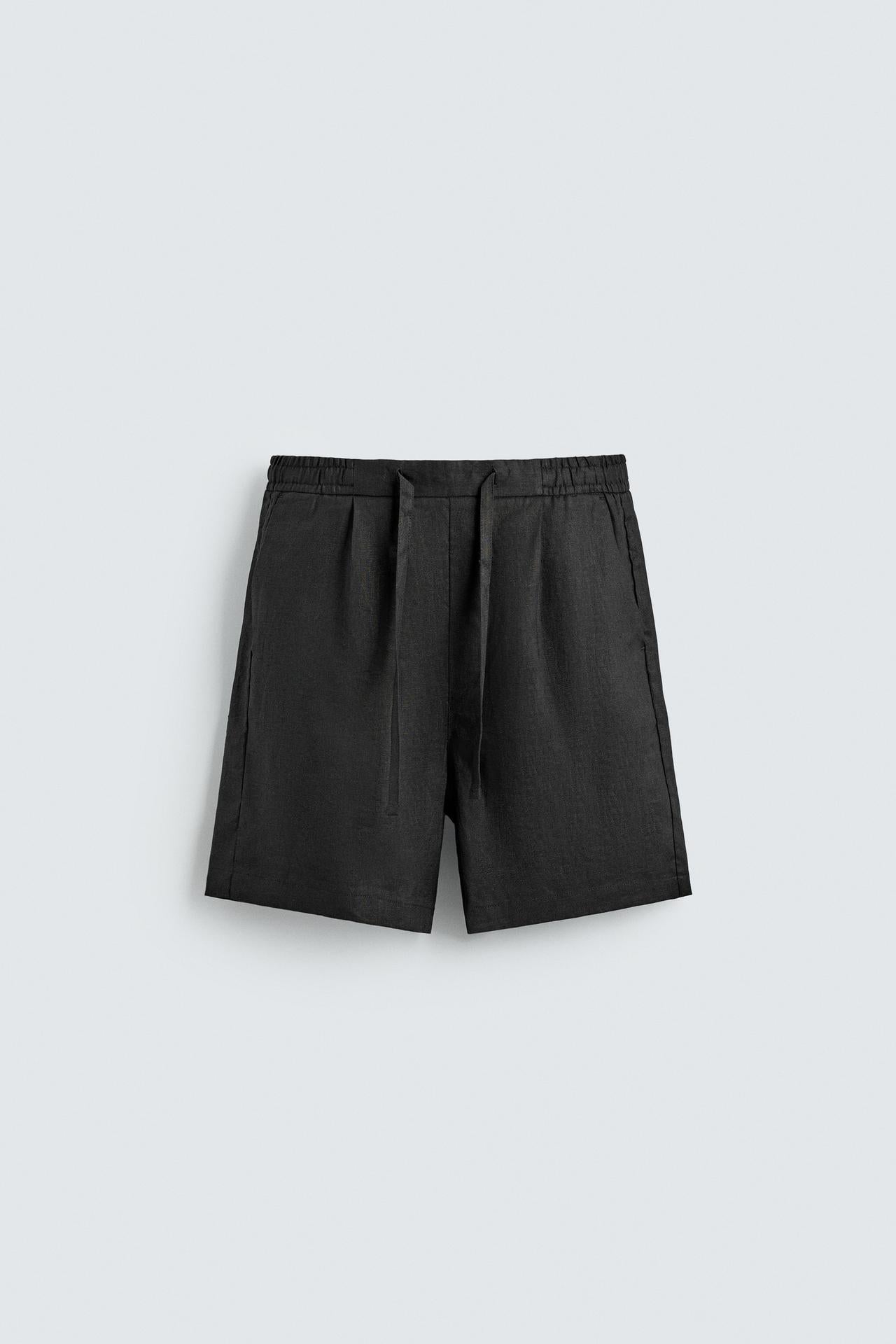 BERMUDA ESTIVA FIT 100% LINO
