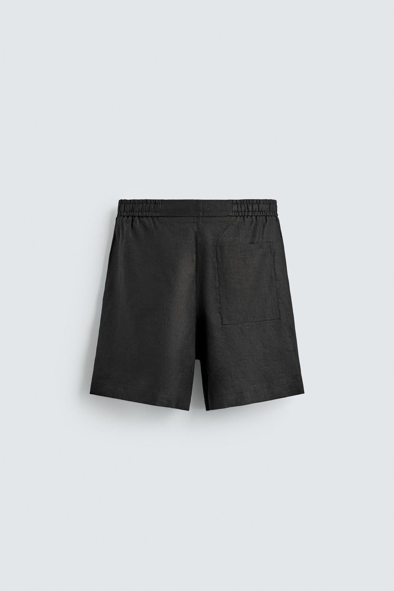 BERMUDA ESTIVA FIT 100% LINO